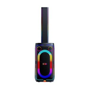 Portable Outdoor <b>Speaker</b> With Subwoofer High Volume Bluetooth Rechargeable Battery Colorful <b>Led</b> Light For Fitness Outdoor - Product Image 2