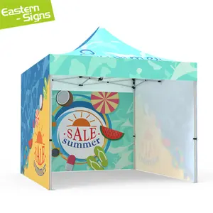 Customized Event Tent Trade Show EconomicTent Aluminium Custom Promotional Event Advertising Logo Folded Gazebo Marquee Canopy Pop Up Tent