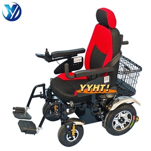 Carrozzina Elettrica con Configurazione Base, Controllo Facile con Una Mano, Doppio Motore <span class=keywords><strong>da</strong></span> 350W - Product Image 3