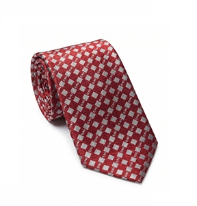 Cravate en soie jacquard tissée, style exécutif décontracté, écologique, avec service de motifs sur mesure, articles en stock, personnalisable - Product Image 1