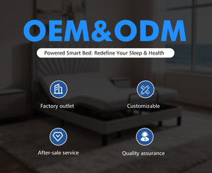 Modern Metal Elektrikli Ayarlanabilir Yatar Karyola, Masajlı, Kraliçe/Kral Boy, Otel ve Okul Kullanımı İçin Katlanabilir Tasarım - Product Image 5