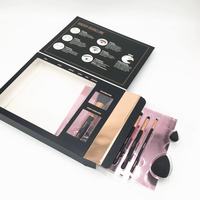 Boîte de papier en carton de manipulation d'impression offset de gaufrage d'emballage de cosmétiques de nouvelle tendance de tache UV blanche avec l'étape intérieure en plastique
