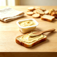 Contenant en plastique mini jetable en blister pour sauce, mayonnaise et vinaigrette, en matériau PP Sulide