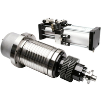 Moteur de broche pour machine-outil CNC BT30/40/50 à entraînement direct pour perçage, taraudage et fraisage, et broche ATC BT30 à entraînement par courroie