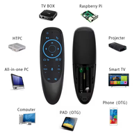 Nuevo G10S Pro BT5.0 Air Fly Mouse, Control Remoto Inalámbrico Inteligente con Voz, Giroscopio, Retroiluminación, Aprendizaje IR, Air Mouse para Android TV Box