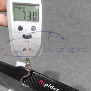 Aileron arrière en fibre de carbone sèche Roadinjoy <span class=keywords><strong>2023</strong></span>-2024 pour Q4 <span class=keywords><strong>E</strong></span>-<span class=keywords><strong>tron</strong></span> – Kit carrosserie de haute qualité, neuf, moulage direct - Product Image 5