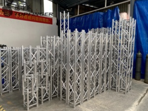 Truss de espiga de aluminio TFR F34, conexión rápida plateada/negra para eventos, conciertos, fiestas, exteriores e interiores, pantallas de armadura - Product Image 5