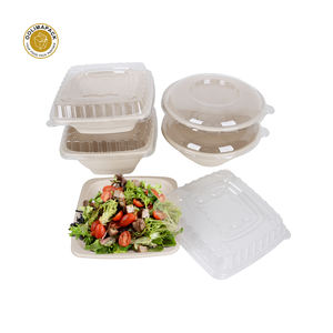 OOLIMA PACK Meilleur <span class=keywords><strong>prix</strong></span> Bol à bagasse Bagasse Saladier au micro-ondes Bol à canne à sucre - Product Image 3