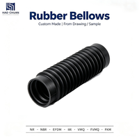 Soufflets en caoutchouc sur mesure Shore 40-70A, haute température, flexibles, NBR EPDM FKM, protection anti-poussière pour câble de charge de véhicule électrique (VE)