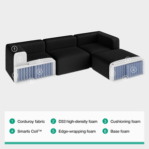 Canapés de salon <span class=keywords><strong>Novilla</strong></span> de haute qualité, canapés compressibles, canapé combiné beige, canapé en forme de L pour salon - Product Image 4
