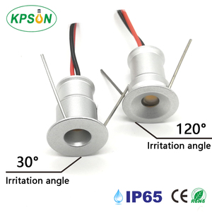 CE ROHS <span class=keywords><strong>1W</strong></span> faretto da incasso Mini <span class=keywords><strong>1W</strong></span> faretto da soffitto Mini lampada da vetrina LED IP65 faretti a Led moderni in alluminio impermeabile - Product Image 2