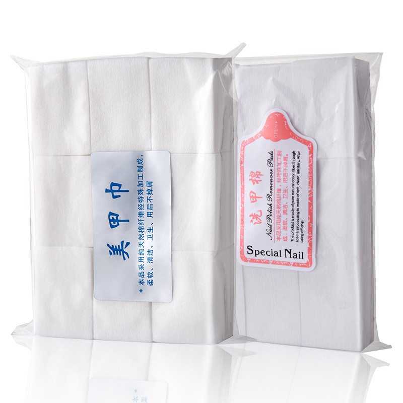 Мягкие хлопковые салфетки для снятия лака для ногтей, 700 шт./уп.