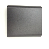 Boîtier électronique extrudé en alliage d'aluminium professionnel personnalisable 87x26mm Boîtier de commande en métal Services d'usinage