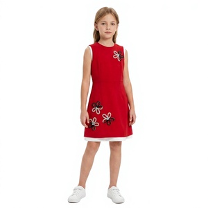 Wholesale Girls Cotton Floral Casual <b>Dress</b> Custom Logo OEM Manufacturer Kids <b>Summer</b> Sundress Factory Low MOQ Bulk Order Supply - Product Image 2