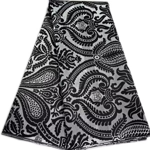 गर्म बिक्री के नए कारखाने थोक मूल्य लोकप्रिय ब्रोकेड जाक्वार्ड डैम्स्क फीके कपड़े गुलाबी रंग 5 गज - Product Image 2