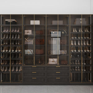 <b>Wooden</b> Luxury High Quality Wardrobe From Guangdong China in Shaker Style Furniture Wardrobe - Product Image 1