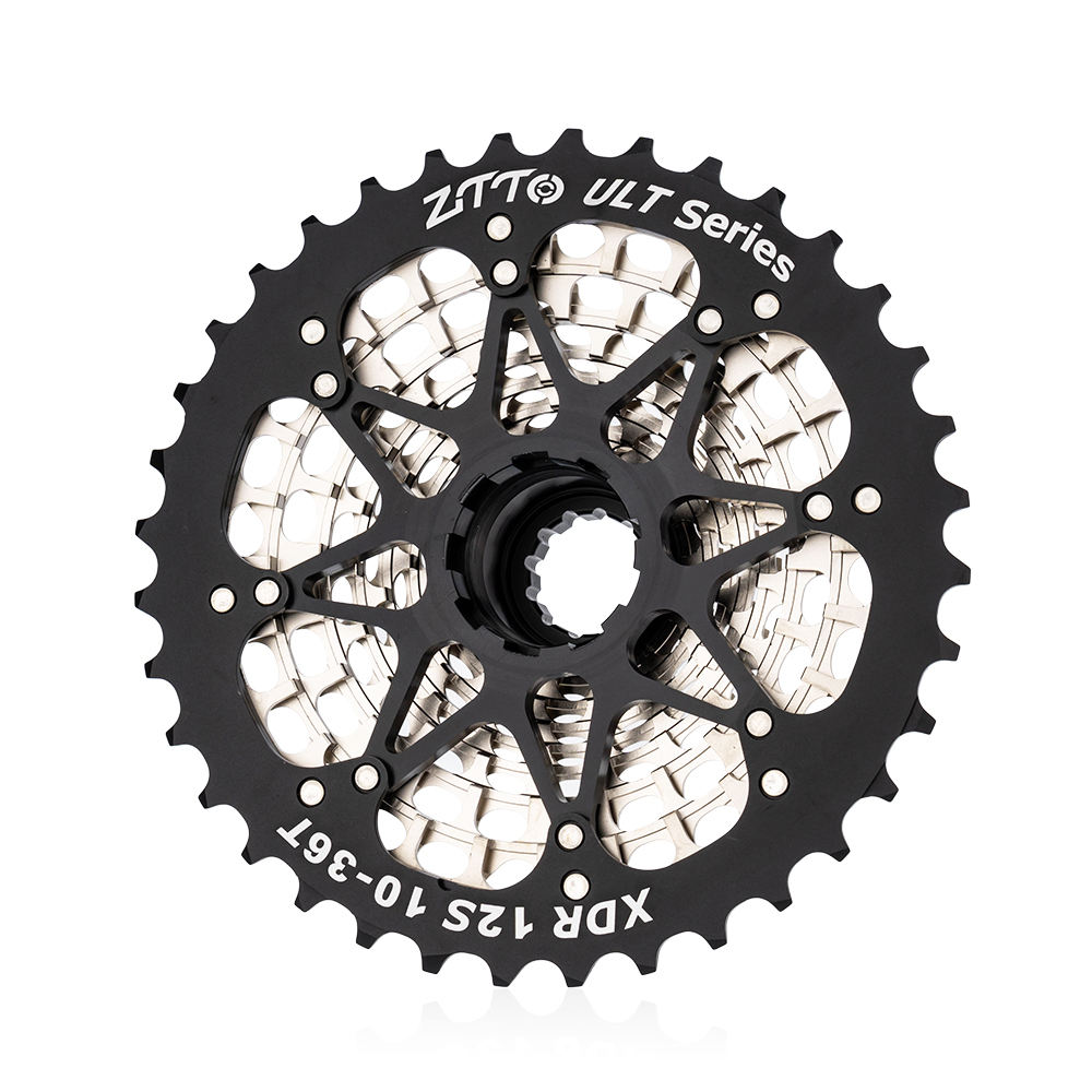 ZTTO 12-Speed Road Bike Cassette Freewheel 10-28/33/36T, Steel CNC