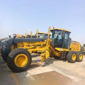 China Manufactured Road Machinery <strong>Grader</strong> 190HP GR1905T Hydraulic <strong>Motor</strong> <strong>Grader</strong> with <strong>Ripper</strong> and Blade Engine Pump Gearbox-Used New - Product Image 1