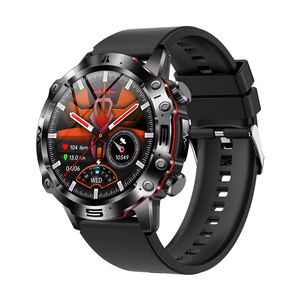 Reloj Inteligente Deportivo TKYUAN ET482 con Monitor de Ritmo Cardíaco, Spo2, Llamadas Bluetooth, SOS, ECG, HRV, IA, <span class=keywords><strong>IMC</strong></span>, Pantalla AMOLED Redonda de 1.43 Pulgadas - Product Image 1