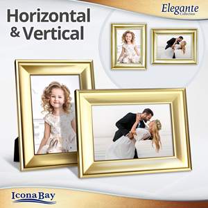 Cadre photo personnalisable en MDF/plastique/bois, pliable, à suspendre au mur, décoration intérieure au design moderne, options de couleur et de taille personnalisées - Product Image 5