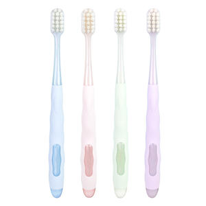 Brosse à dents personnalisée à poils souples pour adultes, en nylon haute densité, usage domestique, design coloré - Product Image 1