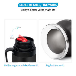 2026 Sin BPA Acero Inoxidable 18/8 Kits de <span class=keywords><strong>Yerba</strong></span> <span class=keywords><strong>Mate</strong></span> en Oferta, Termos para <span class=keywords><strong>Mate</strong></span>, Set de Pajitas y Moldeadores de Pajitas para Viajes, Hoteles y Café - Product Image 4