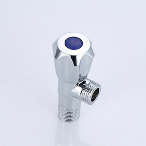 Robinet d'angle Morning Dew finition chromée, filetage femelle, entrée/sortie 4 points, pour usage domestique et toilettes - Product Image 4