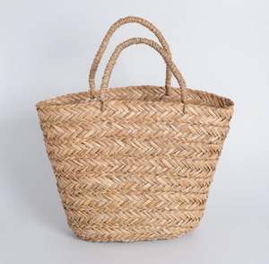 Sac de plage en jonc de mer fait à la main de haute qualité pour les femmes Logo personnalisé Meilleur design pour la mode d'été Vente en gros directe du Vietnam - Product Image 5
