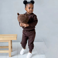 OEM ODM personnalisé vente en gros marque privée maman et moi tenues maman et moi sweats à capuche famille ensemble famille tenues assorties