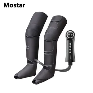 Mostar Factory Price Air Compression Massager avec machine de massage thermique pour les bottes de jambe de pied de mollet pour la détente