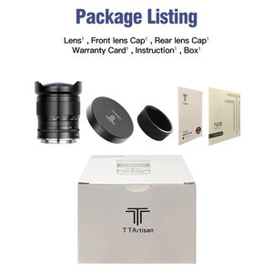 Lente <span class=keywords><strong>Ojo</strong></span> <span class=keywords><strong>de</strong></span> <span class=keywords><strong>Pez</strong></span> TTArtisan 11mm F2.8 <span class=keywords><strong>de</strong></span> Fotograma Completo, Enfoque Manual, Compatible con Cámaras E/L/Z/EOS-R/GFX Leica M Canon EF Nikon F DSLR - Product Image 6