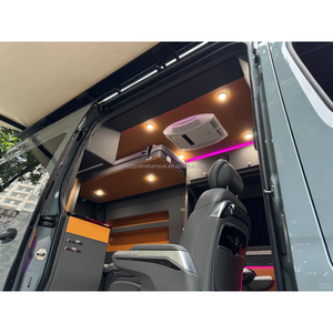 Kit de conversion d'intérieur de luxe pour Sprinter : parois latérales, toit, sièges, coffre, mini-intérieur pour Sprinter 4x4 de luxe - Product Image 2