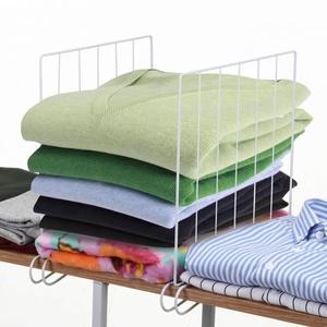 Thiết Kế Kẹp Kim Loại Đặc Biệt Bán Chạy Trên Thị Trường Thiết Kế Dễ Lắp Đặt Kệ Tủ Quần Áo Ngăn Chia Kệ Dây - Product Image 4