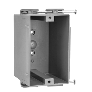 Nueva caja de toma de corriente eléctrica de trabajo para remodelación residencial y <span class=keywords><strong>comercial</strong></span> ligera, 1 Gang 18cu in, certificado UL - Product Image 5