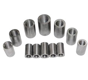 Lightweight Carbon Steel <b>Reduced</b> Diameter Rebar Sleeve 16mm/18mm for Narrow Space Rebar Splicing in High-Rise Core Wall - Product Image 3