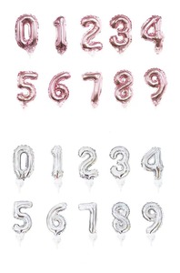 <span class=keywords><strong>Palloncini</strong></span> in alluminio con numero creativo da 6 pollici per decorazioni per feste di compleanno decorazioni per feste uniche ed eleganti - Product Image 2