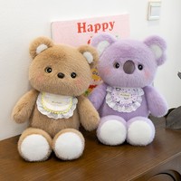 Boneka Kelinci Lompat Elektrik Lucu, Boneka Hewan Plushie Bergerak Custom, Langsung dari Pabrik, Grosir