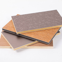 Panneau et panneau muraux en fibre composite de feuille d'ardoise de cristal de carbone de conception multiple de 1.22m