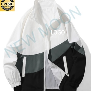 Customized <b>Thin</b> Lightweight Sun-proof Breathable Windproof High Quality <b>Waterproof</b> Outdoor Men's Hooded <b>Jacket</b> UPF50+ - Product Image 3