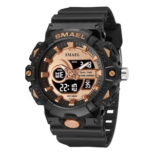 Nouveauté Montre SMAEL 8081 pour Hommes, Montre de Sport pour le Poignet, Jam Tangan, Montre de Sport pour Activités de Plein Air, Étanche, Chronographe - Product Image 3
