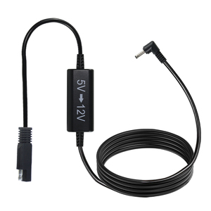 SAE 5V đến 12V dc-sae Điện áp bước lên Cáp chuyển đổi, SAE đến 12V DC 5.5x2.1mm 5.5x2.5mm 3.5x1.35 Bộ chuyển đổi - Product Image 6
