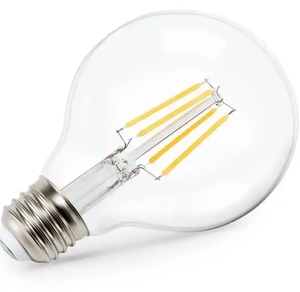 2025 Offre Spéciale vente en gros personnalisé rétro ampoule <span class=keywords><strong>G95</strong></span> Filament <span class=keywords><strong>LED</strong></span> ampoule Edison lampe <span class=keywords><strong>E27</strong></span> - Product Image 2