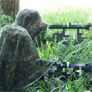 工場直販マルチカム大型グリッド戦術スカーフカモスクリムネットネックスカーフベールスナイパー大型釣り迷彩スカーフ - Product Image 5