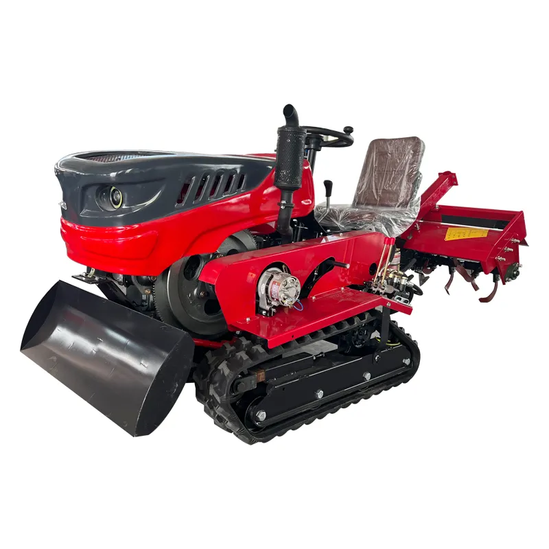 Sıcak satış için tarım tarım veya çiftlik paletli traktör için en küçük boyut 4 * 4wd 25HP Mini traktör haberleri.