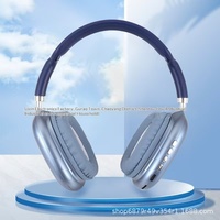 Casque de jeu supra-auriculaire tendance P9 avec annulation active du bruit (ANC) 5.0, mousse à mémoire de forme, basses profondes, sans fil pour mobile