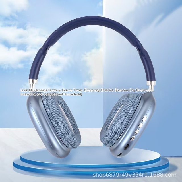 Trending Over-ear GAMING Headphones P9 for 5.0 Active Noise Cancellation (ANC) Memory Foam Heavy Bass Wireless for Mobile