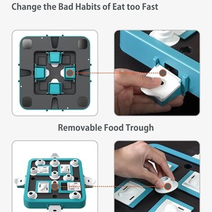 Dispensador Interactivo de Premios para Perros, Juguete de Plástico Resistente para Alimentación Lenta y Entrenamiento de Inteligencia - Product Image 2