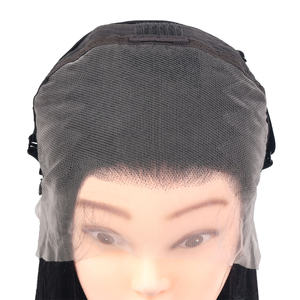 K.S WIGS Pelucas al por mayor con encaje frontal, cabello humano 180% 200% de densidad, pre-arrancadas, línea de cabello natural, sin pegamento, cabello virgen natural con textura corporal - Product Image 5