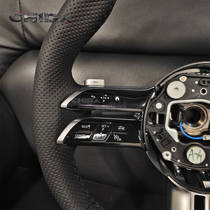 Volante de libélula de cuero beige para Me-rced-ess-be-nzs B C <span class=keywords><strong>CL</strong></span> CLK CLS W211 W172 W218 W176 W246 W222 W156 W251 W292 - Product Image 2