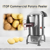 Fabriek Groothandel Keuken Mechanische Dunschiller 70-100 Kg/u Groente Fruit Automatische Wortel Peeling Machine